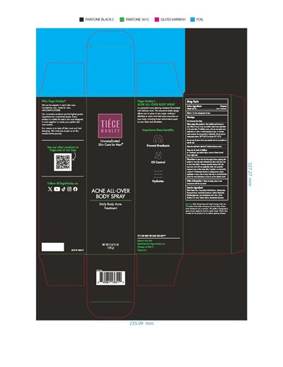 Acne All-over Body Spray-outer Carton (250124 Th Product Acne All Over Body Spray 3.4 Oz Carton  Outer Label)